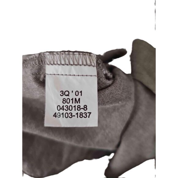 Levis Red Tab Long Sleeve Beige Chest Pocket Button-Up Shirt Medium - Picture 8 of 12